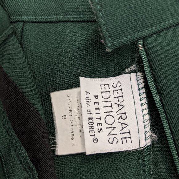 Vintage Dark Green Trouser - Picture 3 of 3